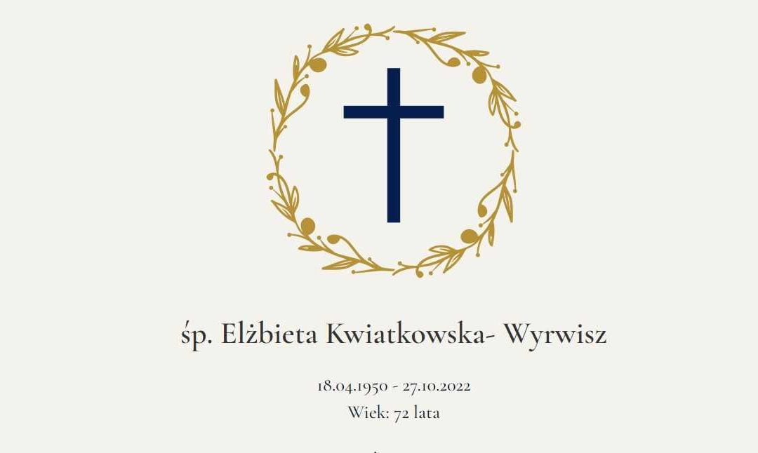 Pogrzeb Elżbiety Kwiatkowskiej-Wyrwisz – bibliotekarki,         opozycjonistki, społecznika